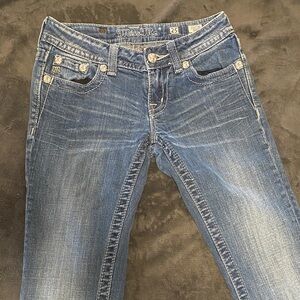 Miss Me Women's Light Blue Boot Cut Jeans